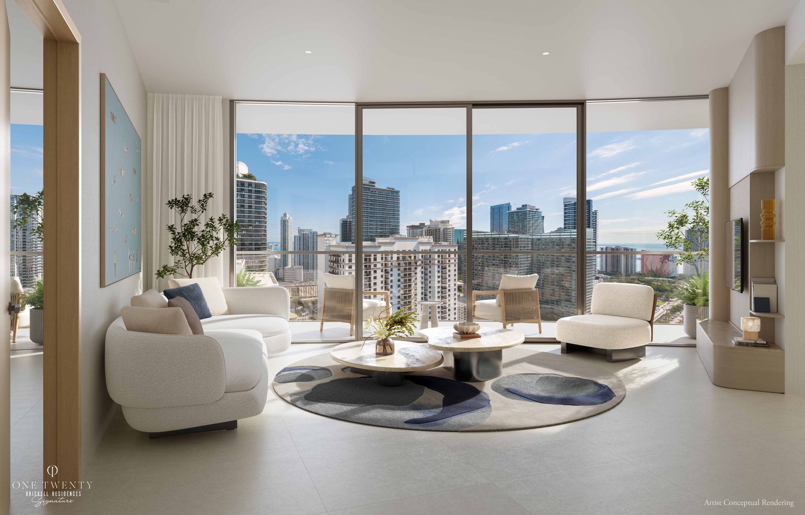 Furnished living room